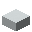 白色のコンクリートのハーフブロック