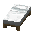 白色のベッド