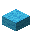 空色の羊毛のハーフブロック