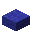 青色の羊毛のハーフブロック