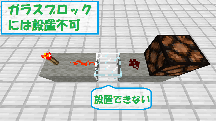 レッドストーン回路のつなぎ方
