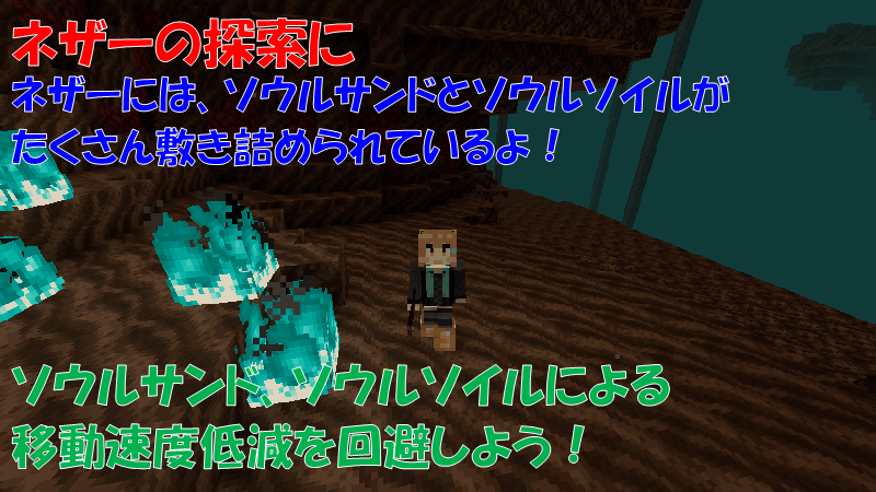 ネザーの探索に